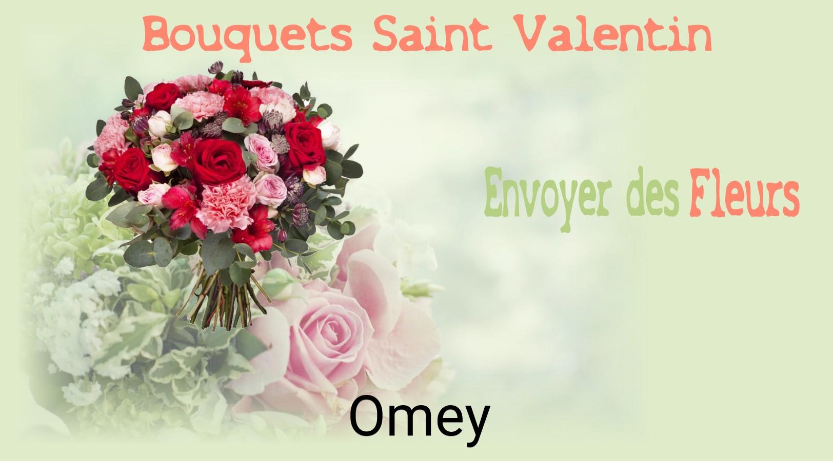 Roses de Saint-Valentin livrées à Omey